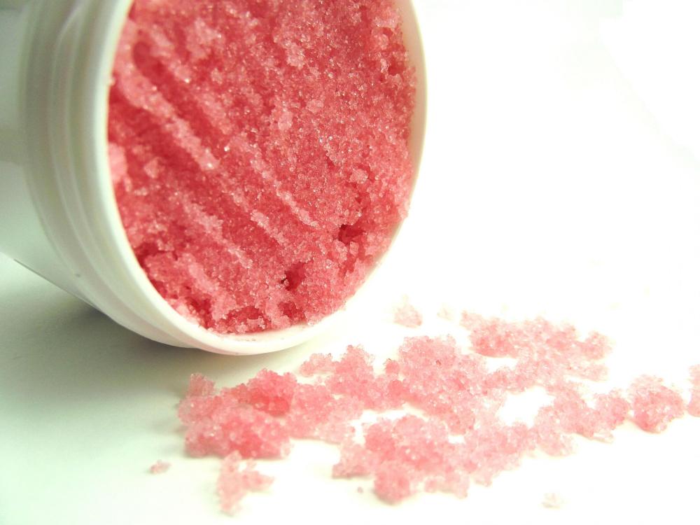 Pink Rose Sugar Scrub 4oz Exfoliating Body